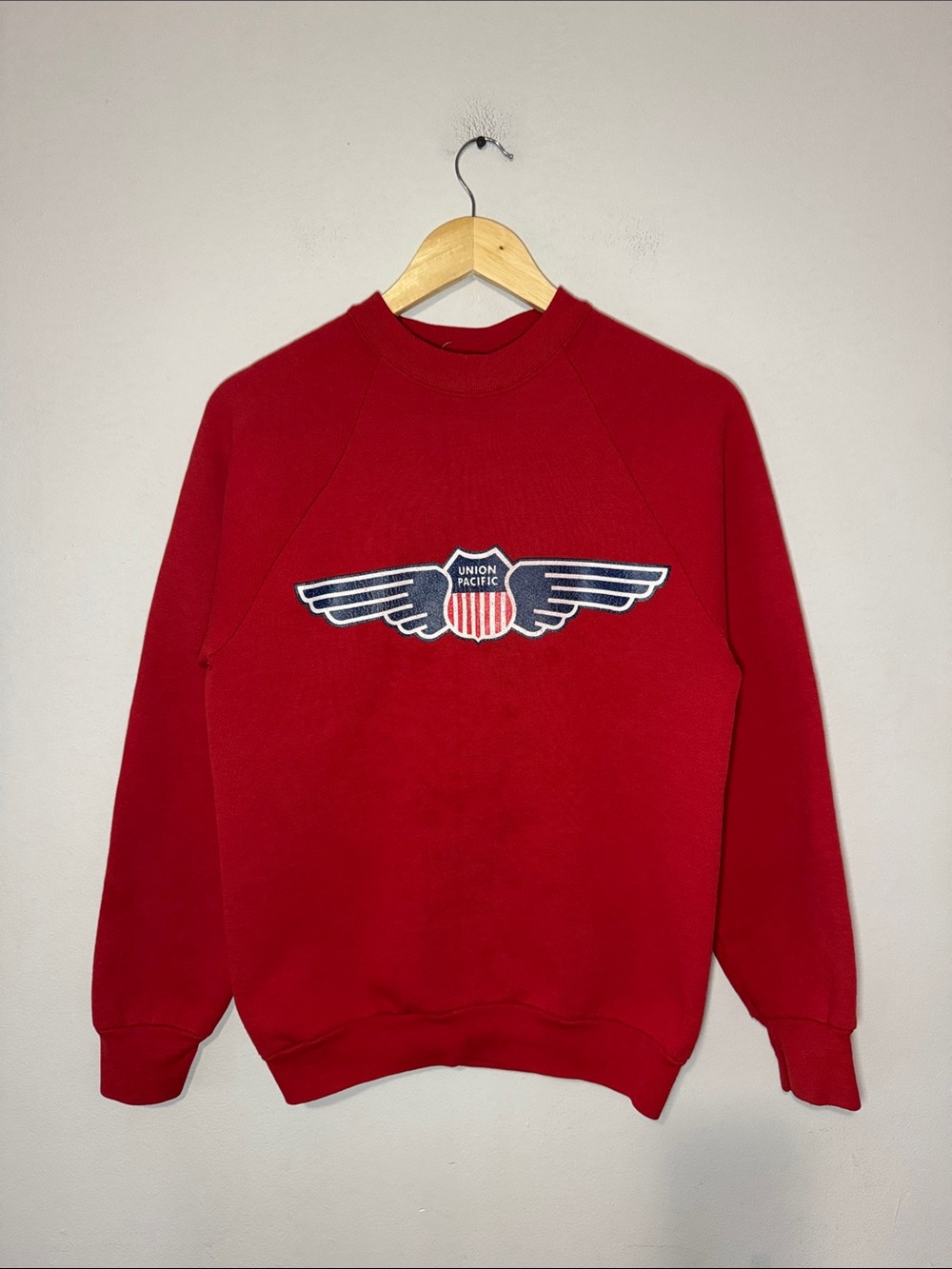 Vintage Union Pacific Railroad Crewneck / 1980s / Medium